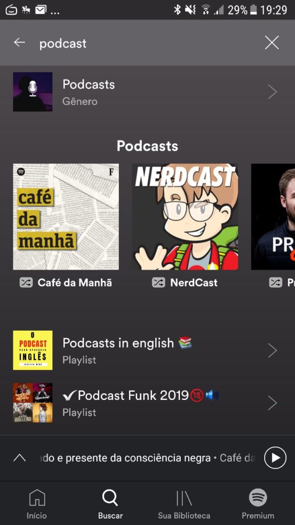 Como fazer um podcast? Escute podcasts no Spotify.
