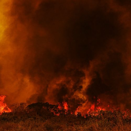 Incêndio no Pantanal. Fonte: Mayke Toscano/Secom-MT
